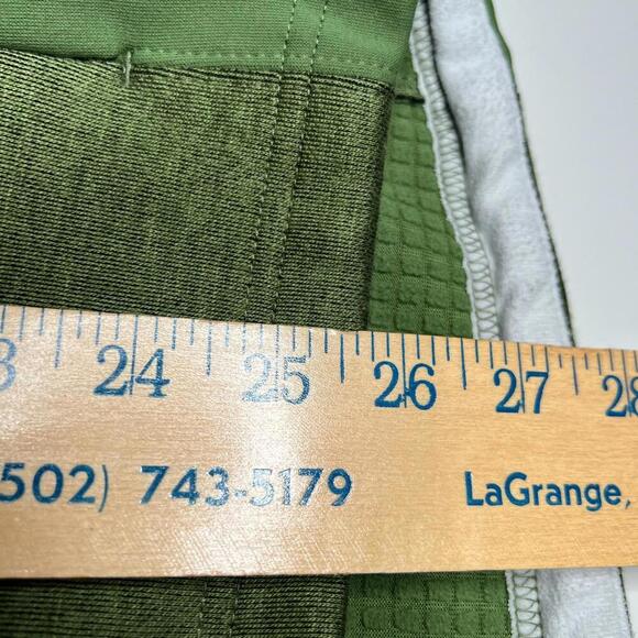 Nike ACG Women’s Green Full Zip Fleece Jacket Size L Waffle Lined Outdoor - Picture 5 of 15